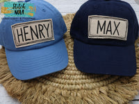 Toddler and Youth Name Hat