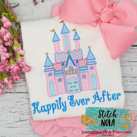 Personalized Castle Sketch Shirt