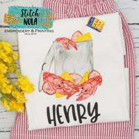 Personalized Crawfish Boil Printed Shirt