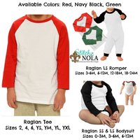 Personalized Christmas Santa Gator Appliqué on Colored Garment
