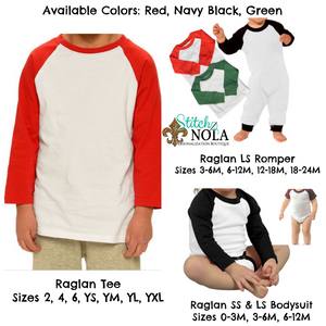 Personalized Santa Ho Ho Ho on Colored Garment
