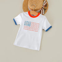 Red, white and blue crabs Organic Cotton Tee