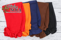 Personalized Monogrammed Tee on Colored Garment