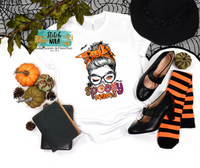 Adult Spooky Mama Printed Tee