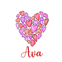 Valentine Heart Printed Shirt