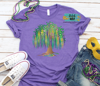 Adult Bead Tree Printed Tee
