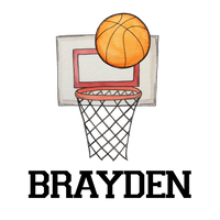 Basketball Goal Printed Shirt