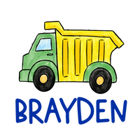 Dump Truck Printed Shirt