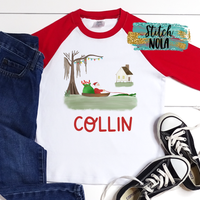 Personalized Cajun Christmas Printed Shirt