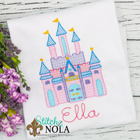 Personalized Castle Sketch Shirt