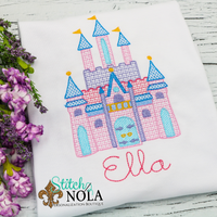 Personalized Castle Sketch Shirt