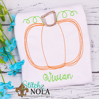 Personalized Vintage Pumpkin Shirt