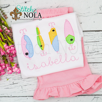 Personalized Fishing Baits Sketch Shirt