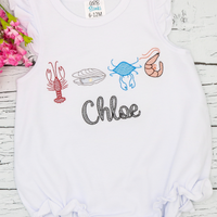 Personalized Seafood Sketch Shirt