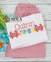 Personalized Under The Sea Beach Banner Sketch Shirt