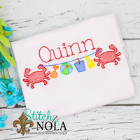 Personalized Under The Sea Beach Banner Sketch Shirt