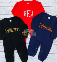 Personalized Baby Sketch on Colored Garment