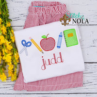 Personalized Back to School Sketch Shirt