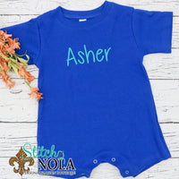 Personalized Baby Sketch on Colored Garment