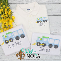 Personalized Train Sketch Shirt