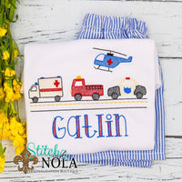 Personalized First Responder Bunch Sketch Shirt