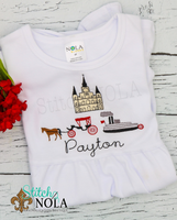 Personalized New Orleans Trio Sketch Shirt