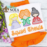 Personalized Witch Trio Sketch Shirt