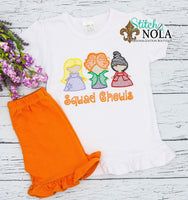 Personalized Witch Trio Sketch Shirt