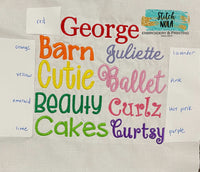 Personalized Bloomers ,Personalized Diaper Cover, Embroidered Bloomers, Newborn, Layette