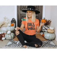 Adult Fall Vibes Printed Tee