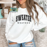 Sweater Weather Printed Sweatshirt