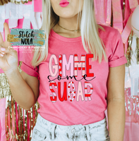 Adult Gimme Some Sugar Printed Tee