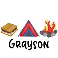 Camping Trio Printed Shirt