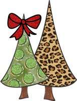 Christmas Tree Duo Printed Shirt