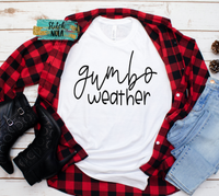 Gumbo Weather Printed Tee