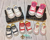Monogrammed Chuck Taylor Classic Converse Shoes - Toddler & Youth