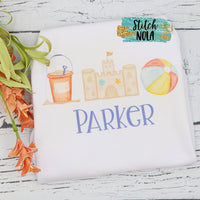 Personalized Beach Trio Printed Shirt