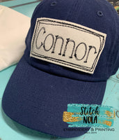 Toddler and Youth Name Hat