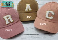 Varsity Letter Corduroy Hat