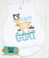 My Daddy is the GOAT Printed Shirt