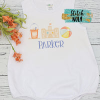 Personalized Beach Trio Printed Shirt