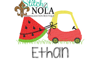 Personalized Watermelon Coupe Sketch Shirt