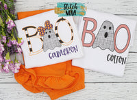 Personalized Boo Ghost Printed Shirt