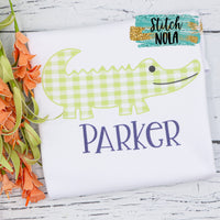 Personalized Alligator Printed Shirt