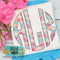 Mermaid Monogram Printed Shirt