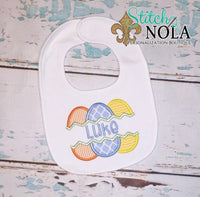 Personalized Easter Egg Trio Appliqué Shirt
