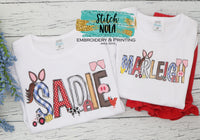 Farm Name Alpha Printed Shirt