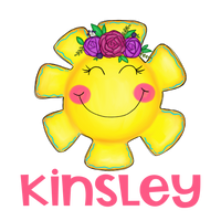 Personalized Sun With Flower Crown Printed Shirt