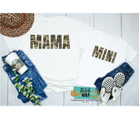 Kids MINI Camo Printed Shirt