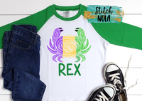 Personalized Mardi Gras Crab Printed Shirt